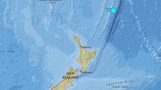 Sismo de magnitud 6,3 sacude las islas Kermadec de Nueva Zelanda 