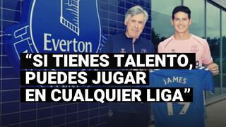 James Rodríguez, confiado y entusiasmado con el Everton 