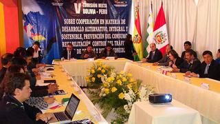 Perú y Bolivia suscribieron acuerdos para la lucha contra el narcotráfico