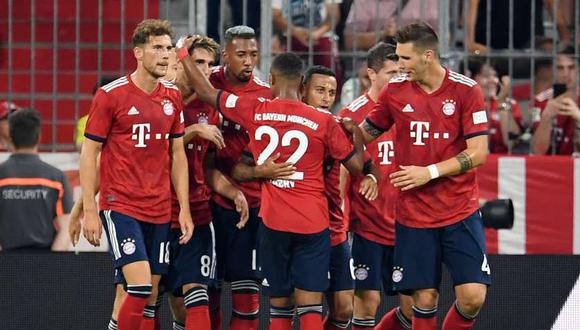 Bayern Munich y Eintracht Frankfurt definen al ganador de la Supercopa de Alemania (Foto: AFP).
