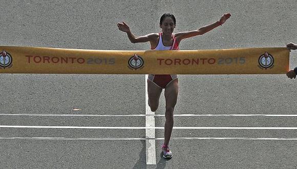 Gladys Tejeda le dio la segunda medalla de oro a Perú en los Juegos Panamericanos 2015. (AFP)