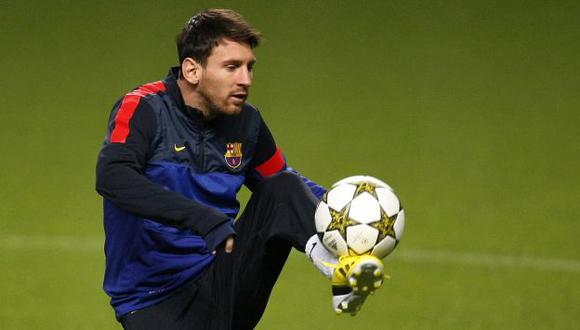 Messi es centro de atención. (Reuters)
