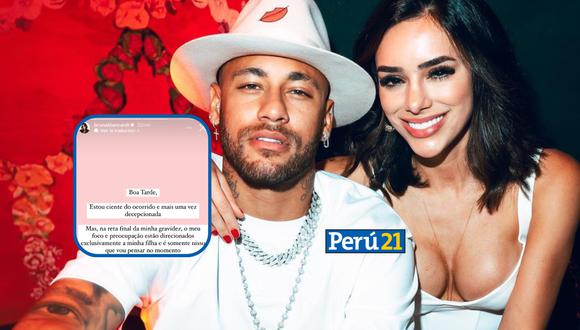 Neymar y Bruna comenzaron su relación en 2021 (Foto: Instagram).
