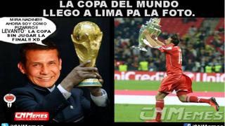 Ollanta Humala es blanco de burlas por levantar Copa del Mundo [Memes]