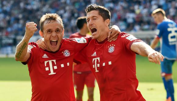 Pese a jugar solo con 10, Bayern Munich volteó el partido (apd)