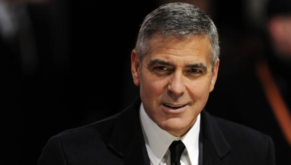 George Clooney regresa a la pantalla chica, pero esta vez como productor. (AFP)