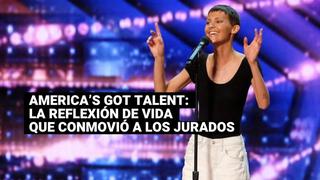 America’s Got Talent: así reaccionaron los jurados tras la reflexión de una concursante con cáncer