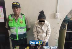 Arequipa: Detienen a mujer que se hacía pasar como policía para realizar estafas
