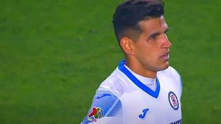El primer gol del defensor peruano: Luis Abram anotó el descuento de Cruz Azul frente a Tigres