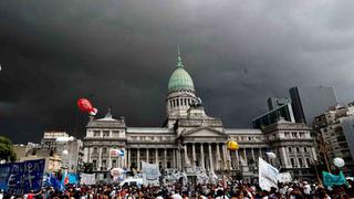 Sindicatos marcharon por un cambio de rumbo económico en Argentina