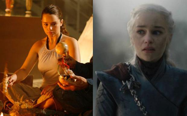 Game of Thrones cumple 10 años: así lucía su elenco principal al inicio y  final de la exitosa serie de HBO, Emilia Clarke, Kit Harington, Sophie  Turner