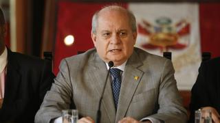 DINI: Pedro Cateriano rechazó que Gobierno realice seguimiento político