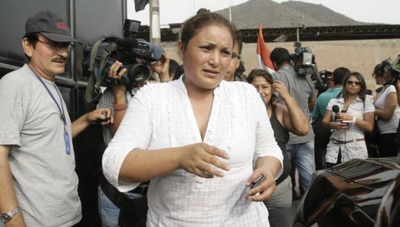 Olga Meza se encuentra en prisión. (Alberto Orbegoso)