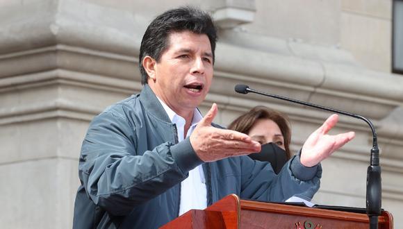 La comisión de Fiscalización varió la condición de Pedro Castillo a investigado en el caso Sarratea. (Foto: Presidencia)