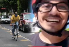 Ciclista mexicano expone a policías que lo detuvieron por ir a “exceso de velocidad”