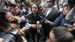 Nadine Heredia: Poder Judicial rechaza apelación y ratifica validez de agendas