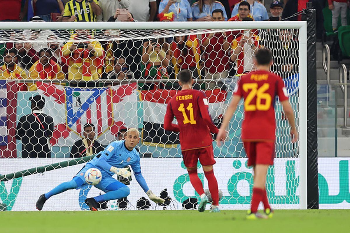 España no tuvo piedad de Costa Rica y le anotó siete tantos. (Foto: Getty Images)