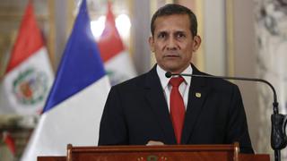 Ollanta Humala rinde su declaración por caso de aportes de dinero al Partido Nacionalista