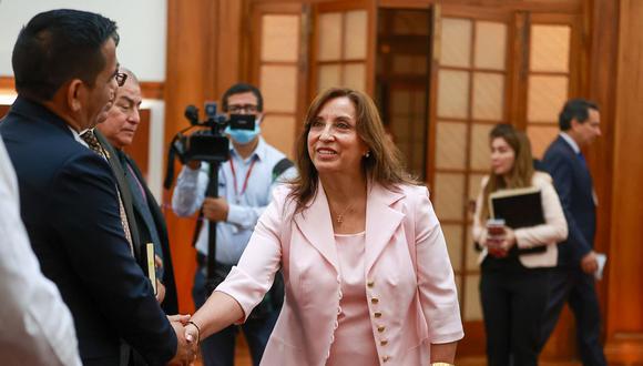 Dina Boluarte tomó juramento a su primer Gabinete Ministerial. (Foto: Presidencia)