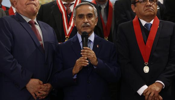 Duberlí Rodríguez renunció a la presidencia del Poder Judicial. (Perú21)