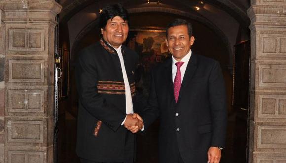 Evo Morales y Ollanta Humala se reunirán a fines de febrero en Lima. (Perú21)