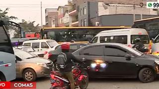 Obras causan tráfico infernal en Lima Norte: “Llevo más de una hora varado”