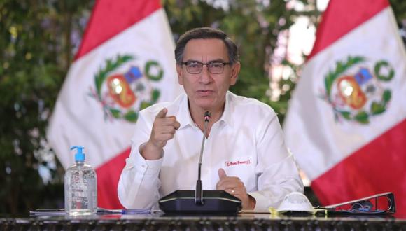 Martín Vizcarra anuncia que “solo los dos domingos posteriores habrá  inmovilización social obligatoria” (GEC)