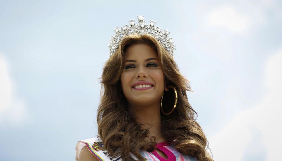 Mariana Jiménez fue coronada como la nueva reina de belleza de Venezuela. (Reuters)