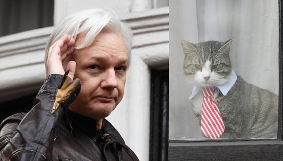 Julian Assange fue arrestado este jueves por la policía británica y desalojado de la embajada de Ecuador. (Foto: AFP - EFE)
