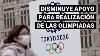 Japón: disminuye apoyo de ciudadanos del país nipón para realización de juegos olímpicos