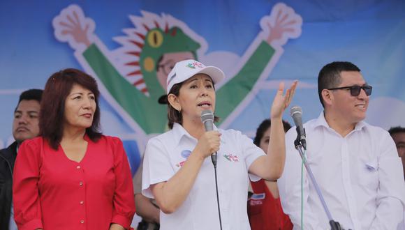 BASTA DE ABUSOS. La ministra de la Mujer, Nancy Tolentino, invocó celeridad en los jueces para defender a los niños.
