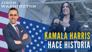 Kamala Harris hace historia