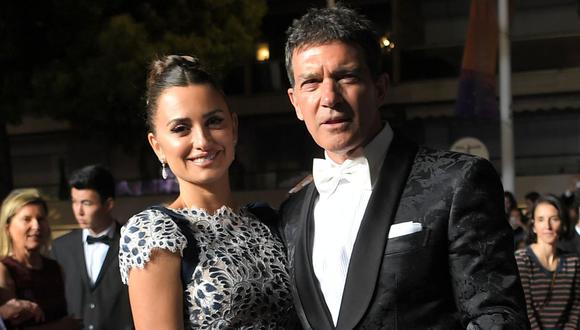 Penélope Cruz y Antonio Banderas reanudan el rodaje de “Competencia oficial”. (Foto: AFP)