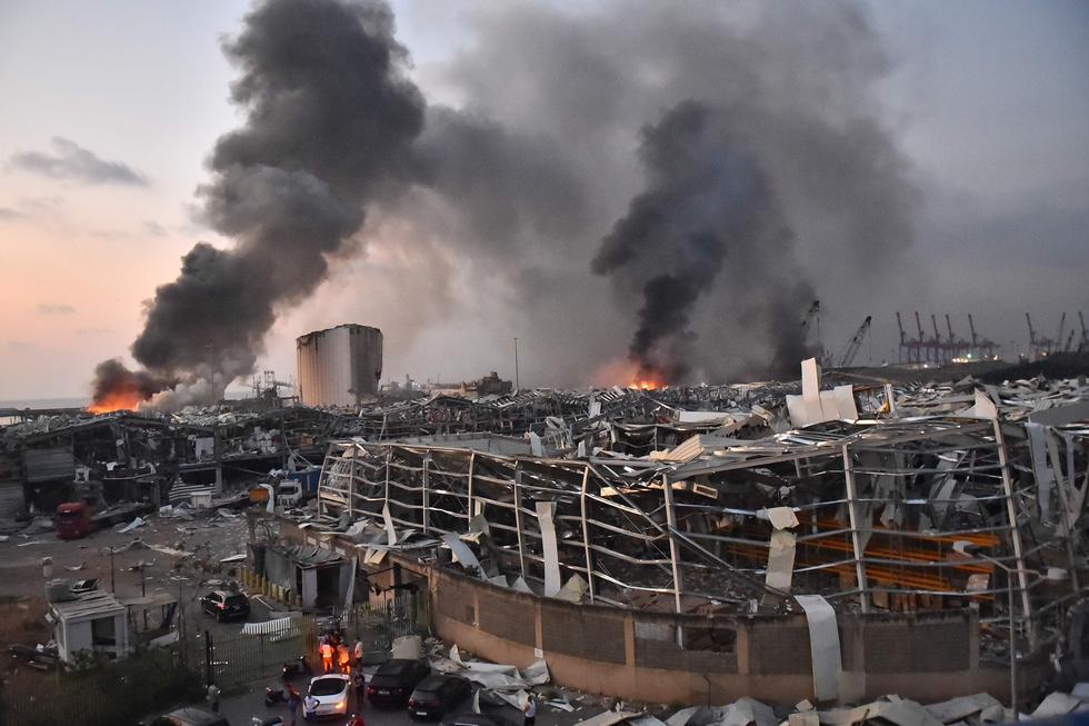 Unas 300.000 personas se han quedado sin casa en Beirut por la explosión. Foto: AFP / STR