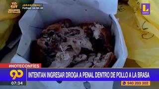 Ancón: mujer camufla marihuana dentro de pollo a la brasa para ingresar a penal