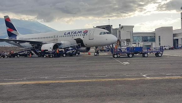 El aeropuerto de Arequipa reabrió este lunes 19 de diciembre. Foto: Mincetur