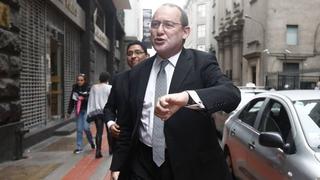 José Chlimper llegó al despacho del fiscal de lavado de activos