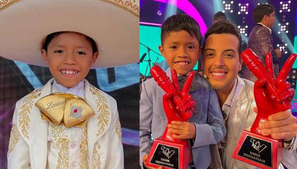 El pequeño Gianmarco Morales ganó "La Voz Kids". (Foto: @latina.pe).