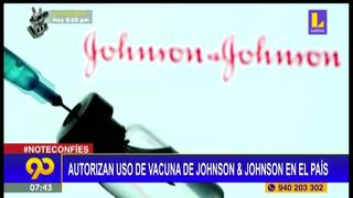 Coronavirus en Perú: Minsa aprobó el uso de la vacuna Johnson & Johnson 