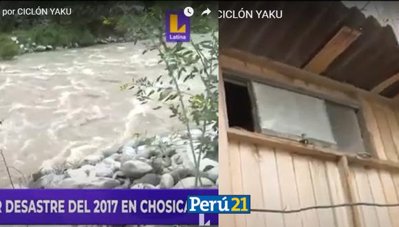 Las viviendas en Chosica y Chaclacayo cercanas al río se encuentran en riesgo./ Foto: Composición - Latina