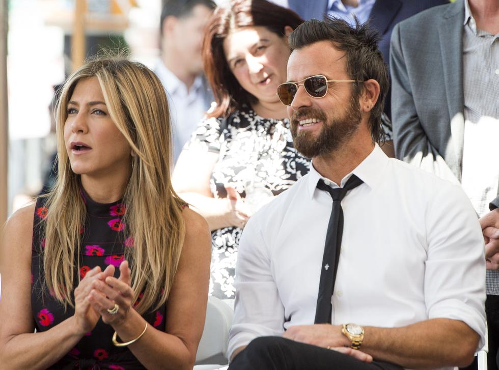 Jennifer Aniston y Justin Theroux anunciaron&nbsp; el fin de su relación de una manera amistosa. Los actores tuvieron dos años y medio de matrimonio.&nbsp;&nbsp;(Foto: AFP)