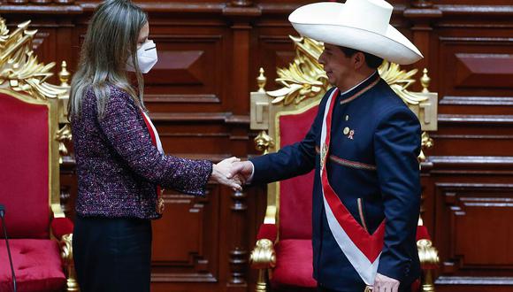 Según Transparencia, este acuerdo debe ser liderado por la presidenta del Congreso, María del Carmen Alva, y por el mandatario Pedro Castillo. (Foto: Congreso)