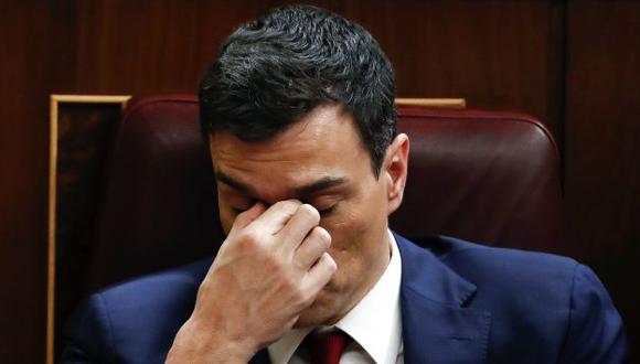 España: Líder socialista Pedro Sánchez perdió primera votación para formar gobierno. (EFE)