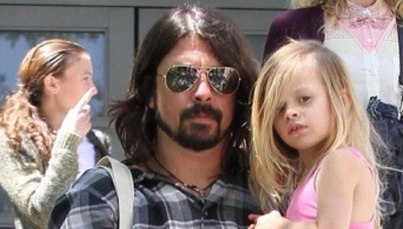 Harper, la hija de 8 años de Dave Grohl, tocó la batería junto a Foo Fighters. (Agencias)