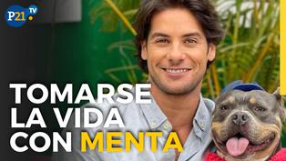 Tomarse la vida con Menta: La historia de adopción de la mascota de Andrés Wiese