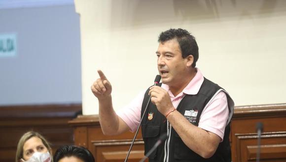 Edwin Martínez pide aplazar el pleno para la reconsideración de la censura de Willy Huerta. (Foto: Congreso)