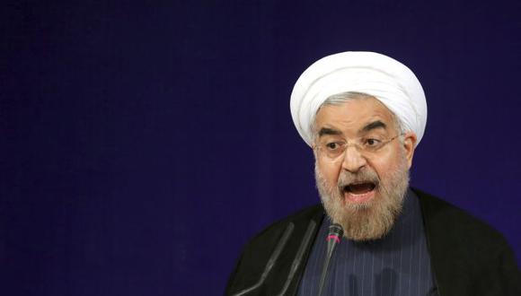 Rohaní denunció que "Estados Unidos está enfrentado a la nación iraní, y ha comenzado a violar y retirarse de los acuerdos", en alusión al pacto nuclear de 2015. (Foto: EFE)
