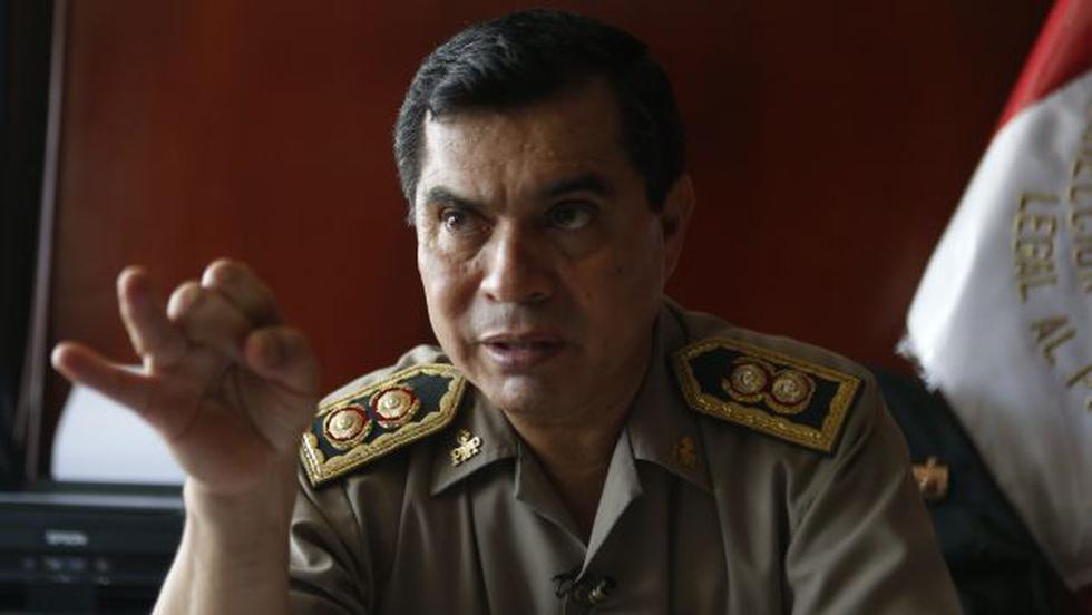 General PNP y Director de Defensa Legal al Policía, Máximo Gustavo Ramírez De La Cruz, señaló que está indignado. (Perú21)