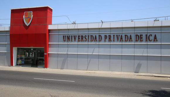 La Universidad Privada de Ica&nbsp;es la casa de estudios número 13 que deberá cerrar en los próximos años. (Foto: Sunedu)