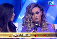 ‘Esto es guerra’: La reacción de Angie Arizaga al ser eliminada de ‘Divas’ [VIDEO]